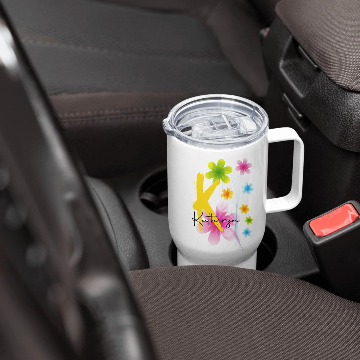 Sentiva Travel Mug with a Handle