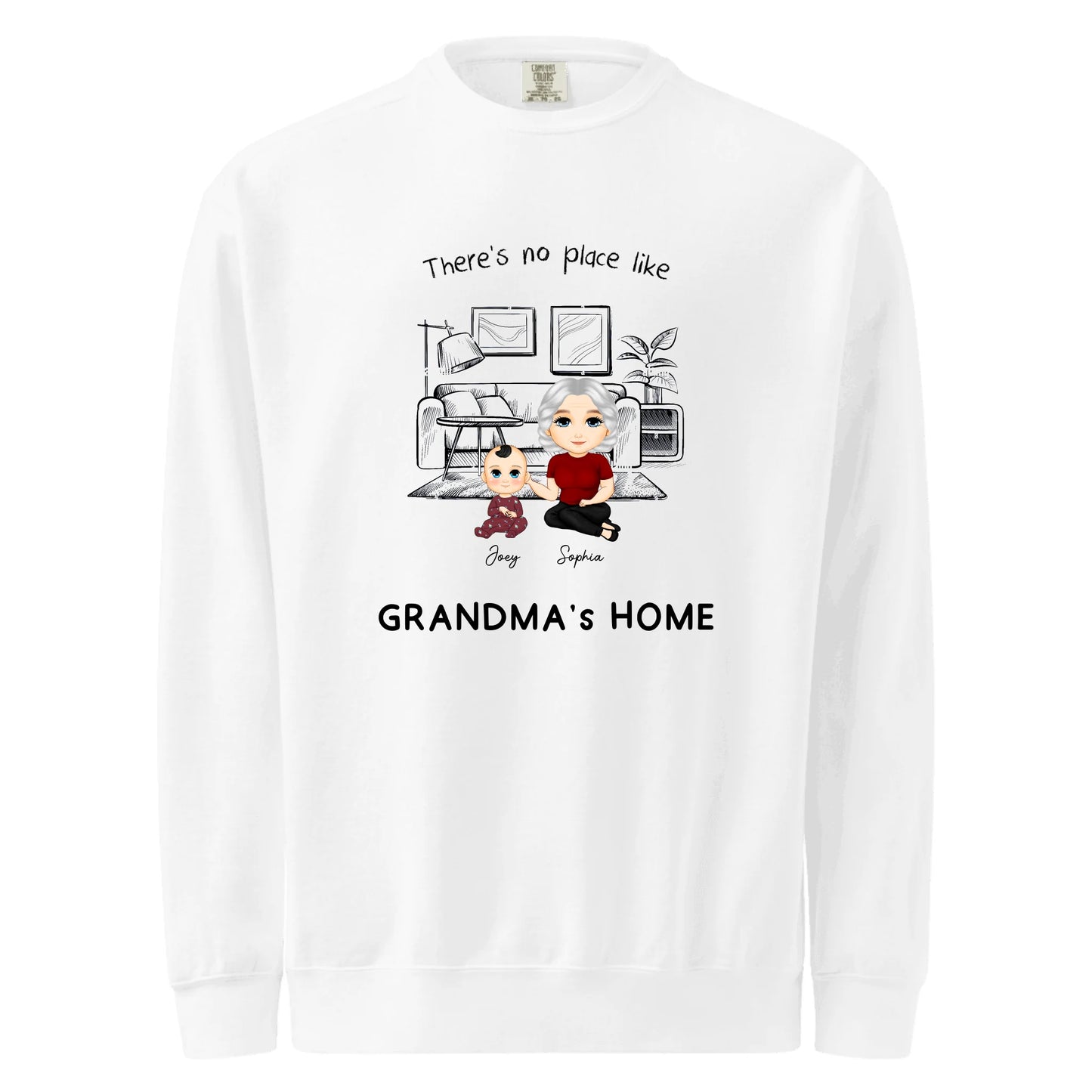 Sentiva GRANDMA's HOME Sweatshirt, Hoodie