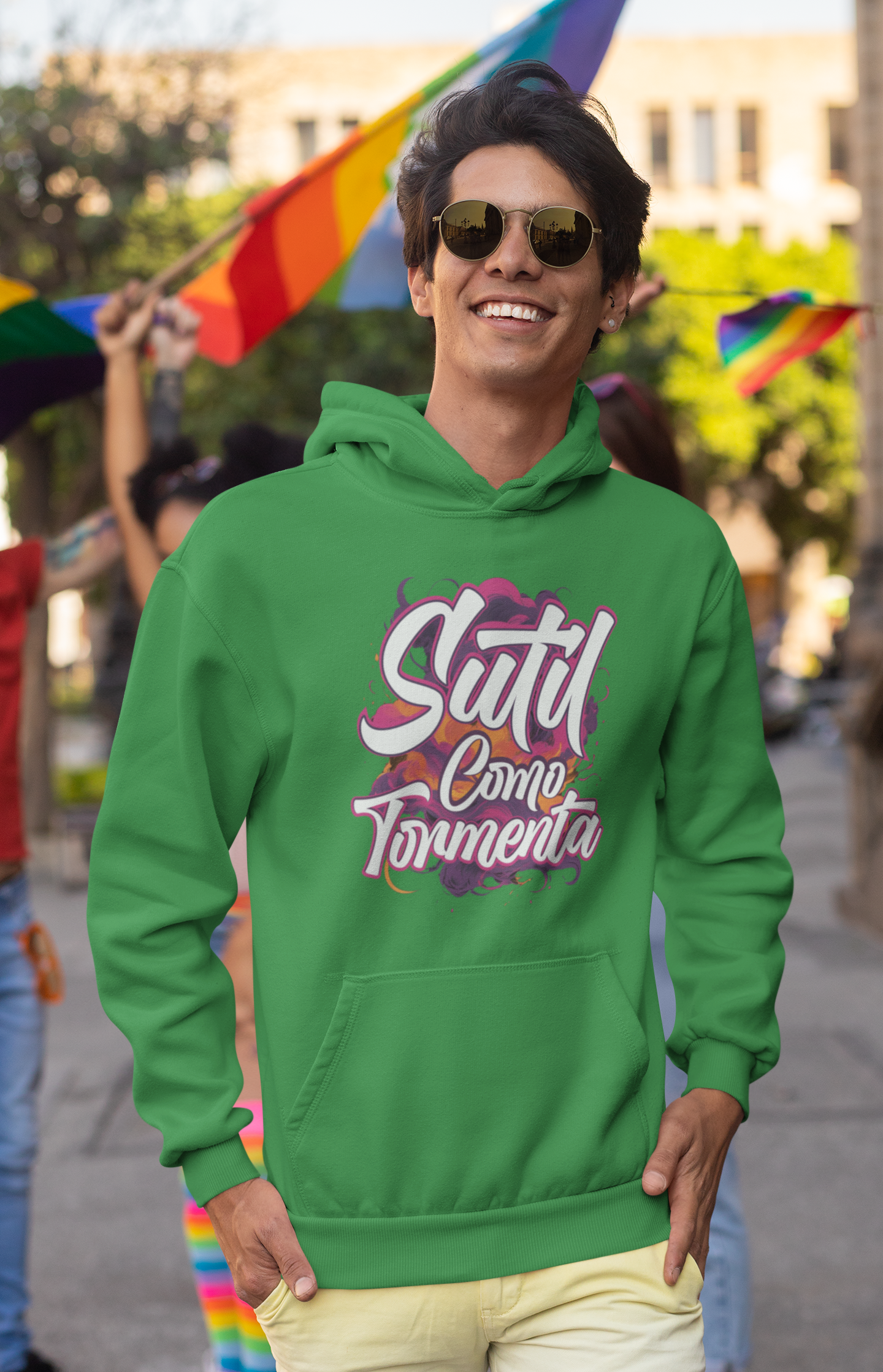 Sutil Como Tormenta Unisex Hoodie