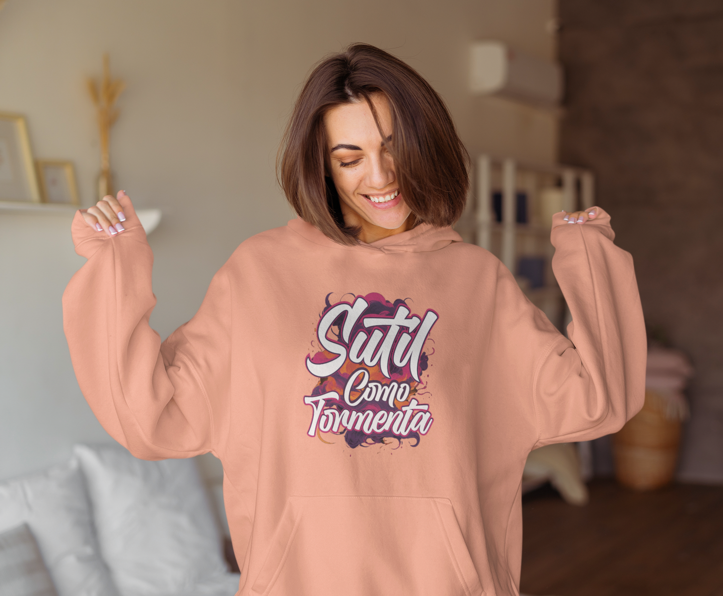 Sutil Como Tormenta Unisex Hoodie