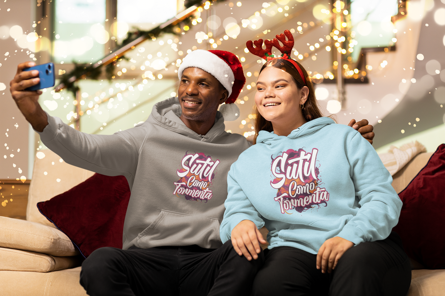 Sutil Como Tormenta Unisex Hoodie