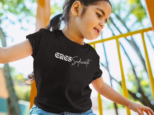 Kids Tee — "Eres Suficiente" Inspirational Spanish Youth T‑Shirt