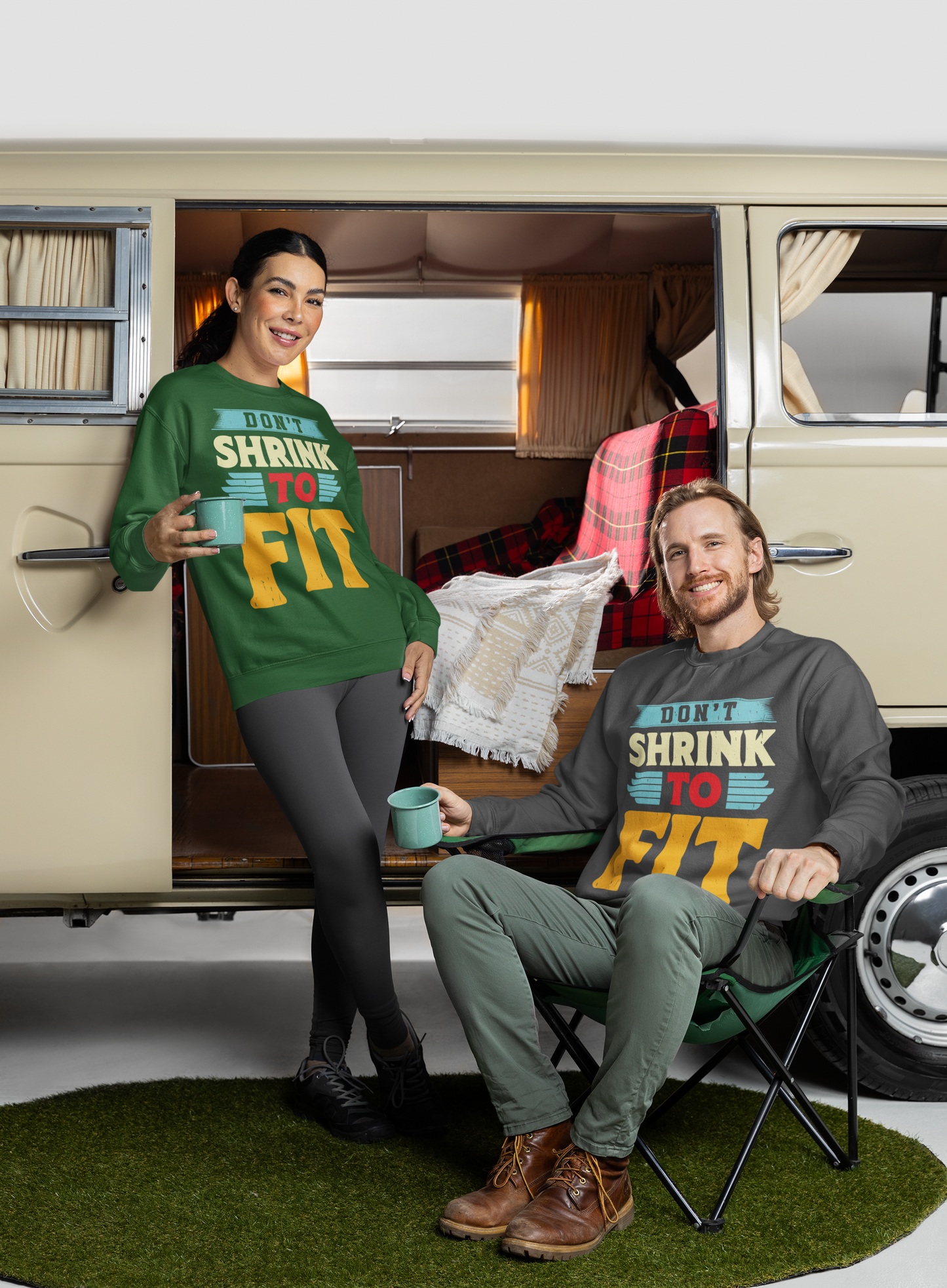 Dont-shrink-to-fit Unisex Premium Sweatshirt