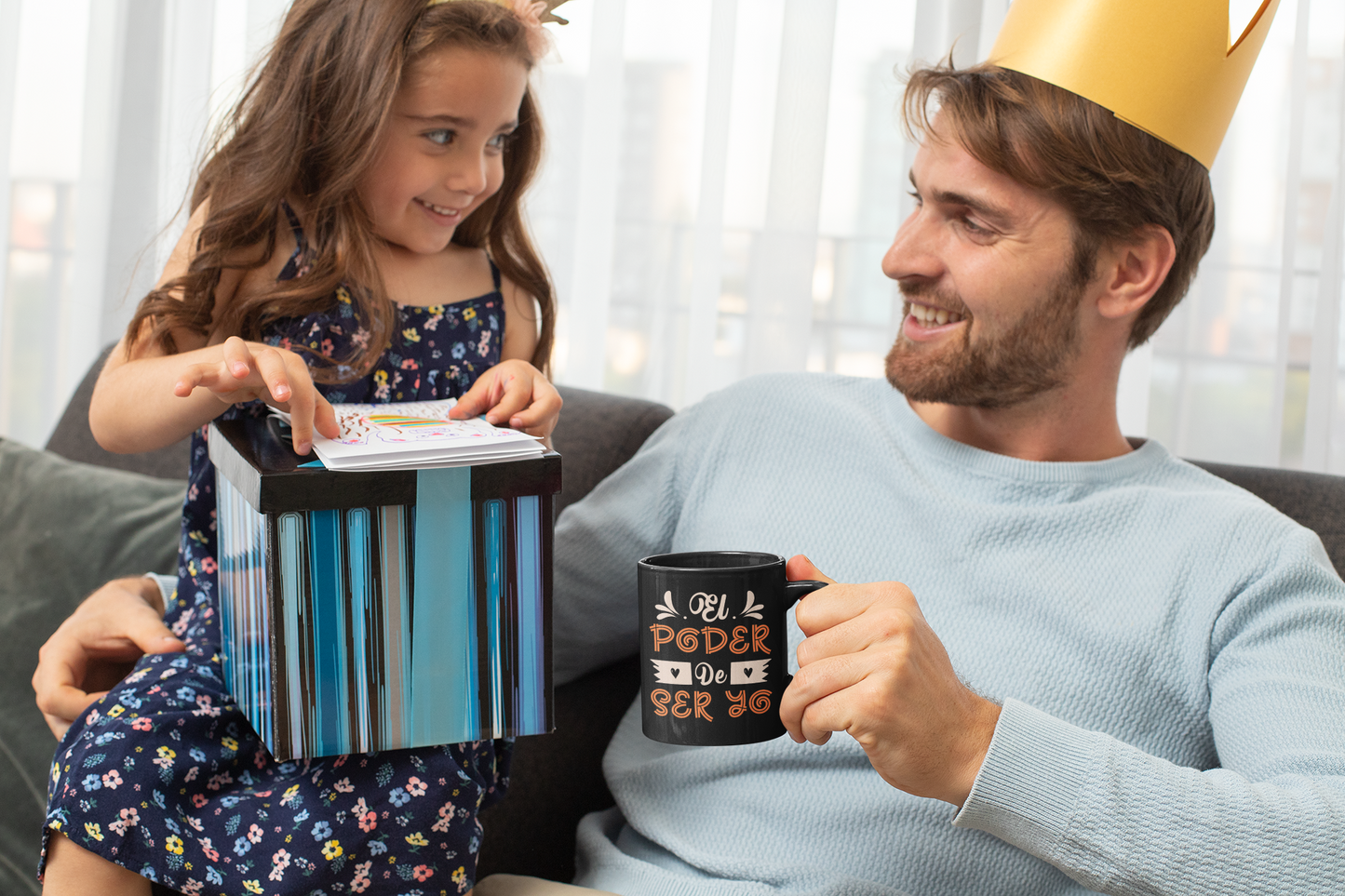 EL-PODER-DE-SER-YO Black Glossy Mug