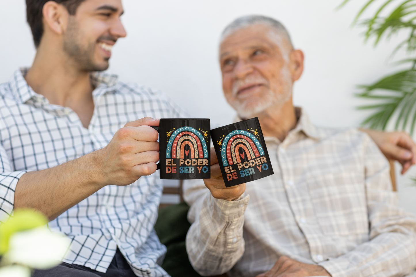 EL-PODER-DE-SER-YO Black Glossy Mug