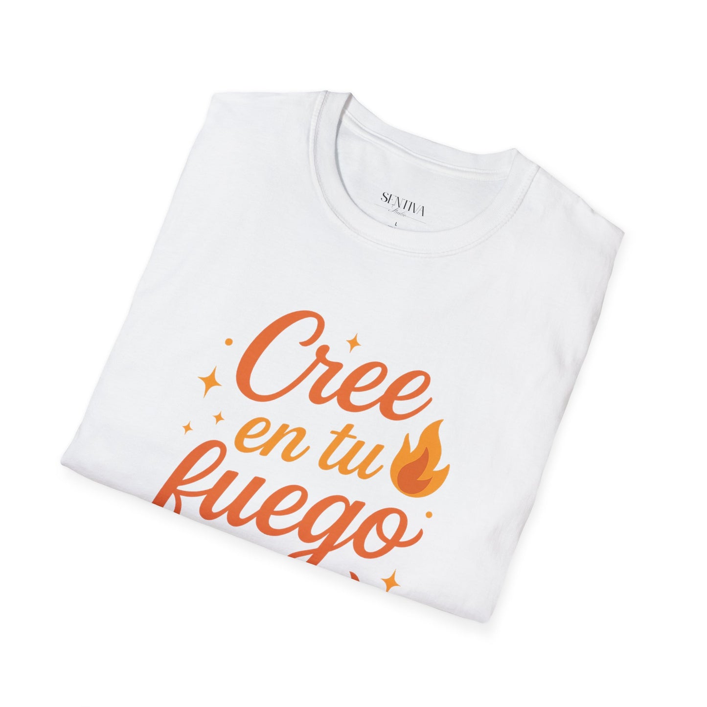 Cree en tu Fuego Inspirational T-Shirt