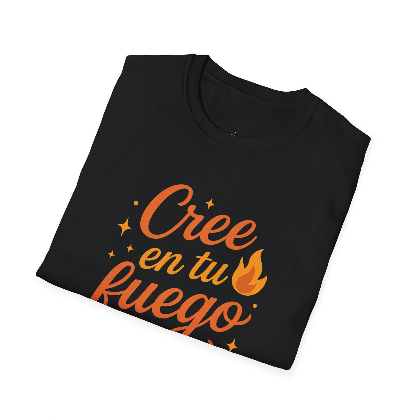 Cree en tu Fuego Inspirational T-Shirt