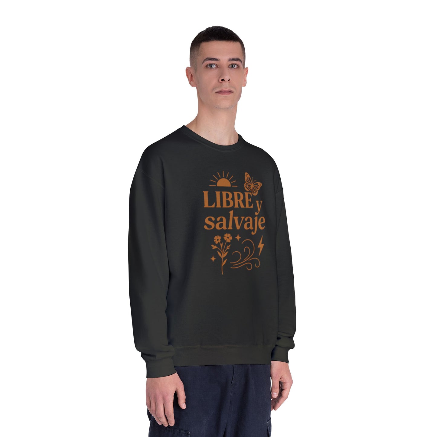 Libre y Salvaje Unisex Crewneck Sweatshirt