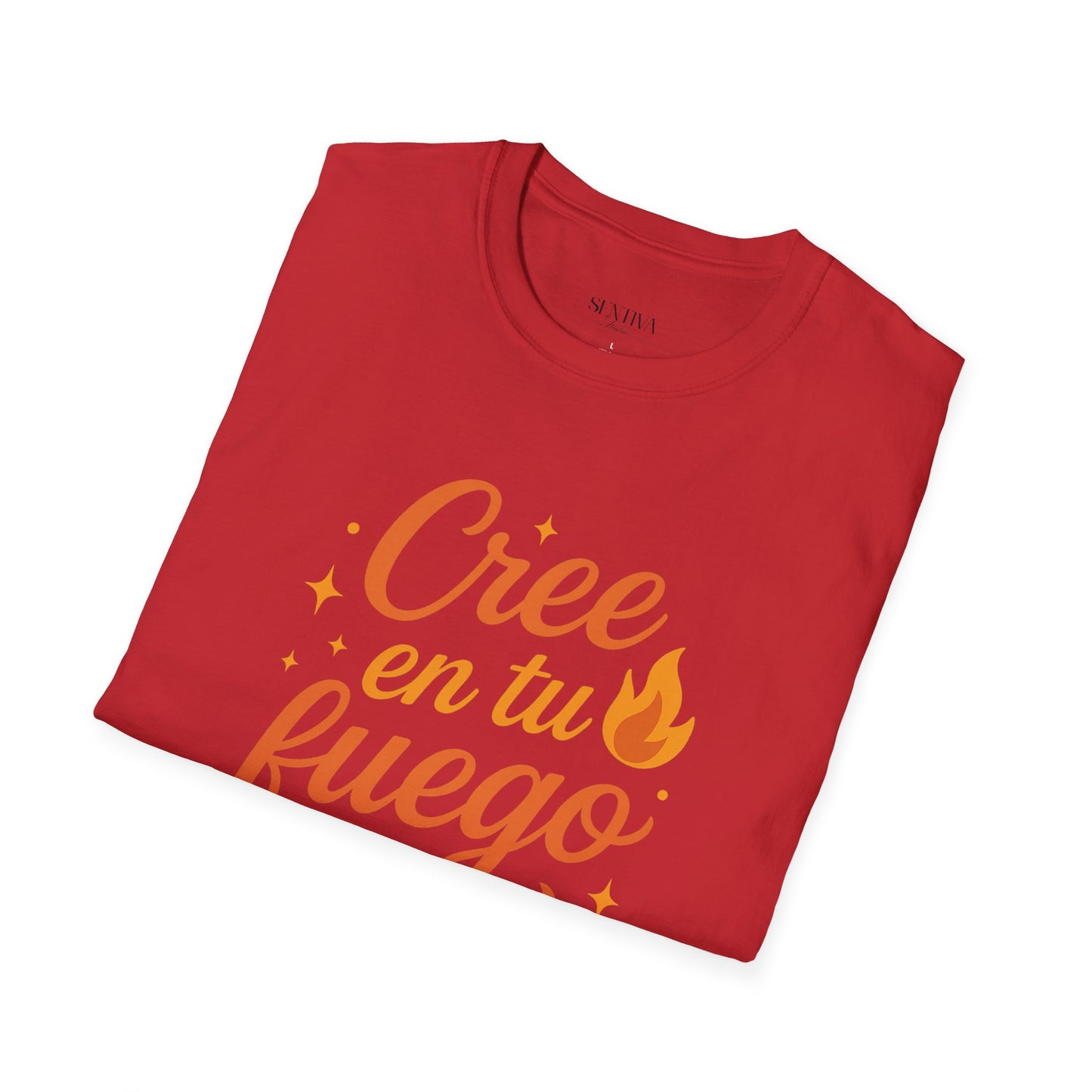 Cree en tu Fuego Inspirational T-Shirt