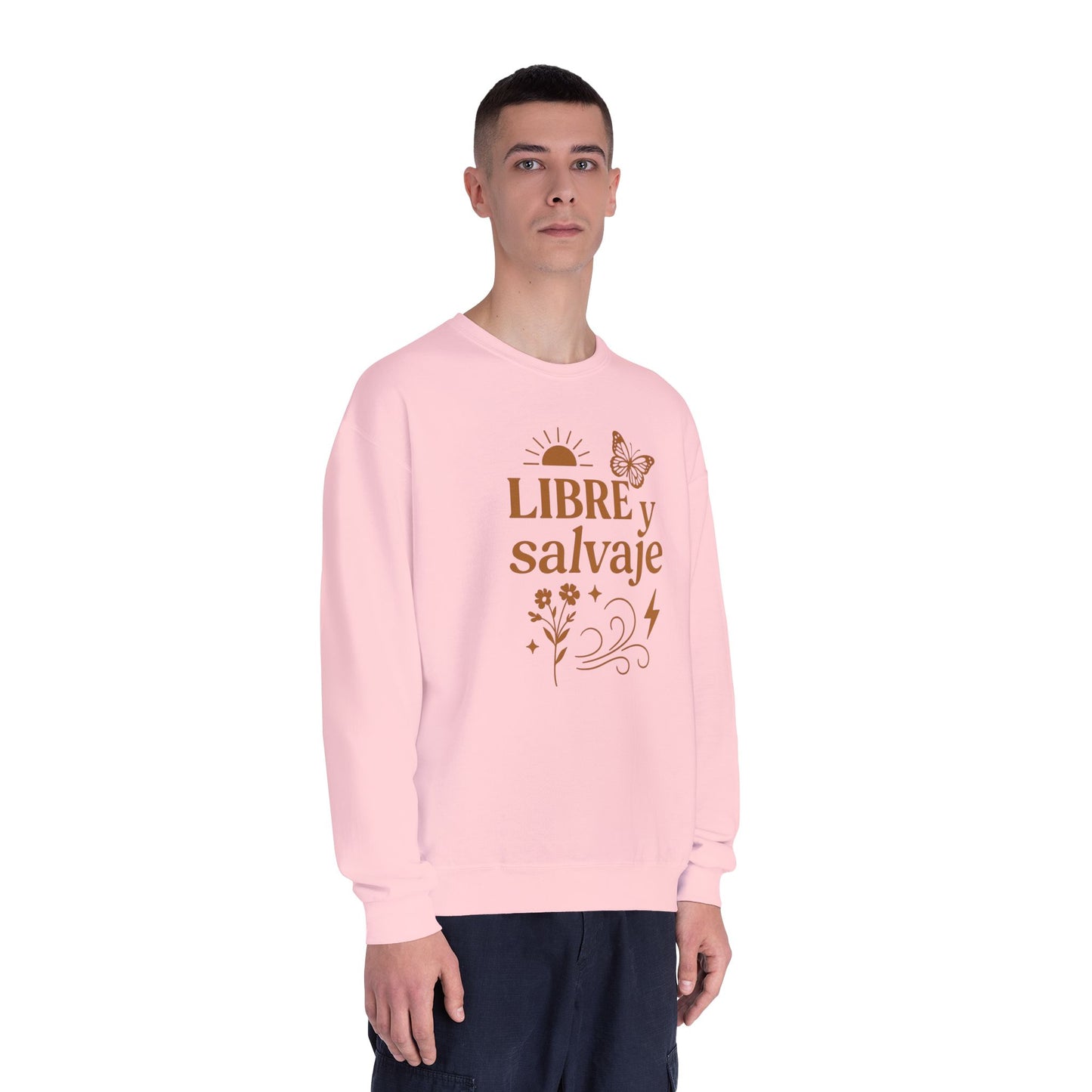 Libre y Salvaje Unisex Crewneck Sweatshirt