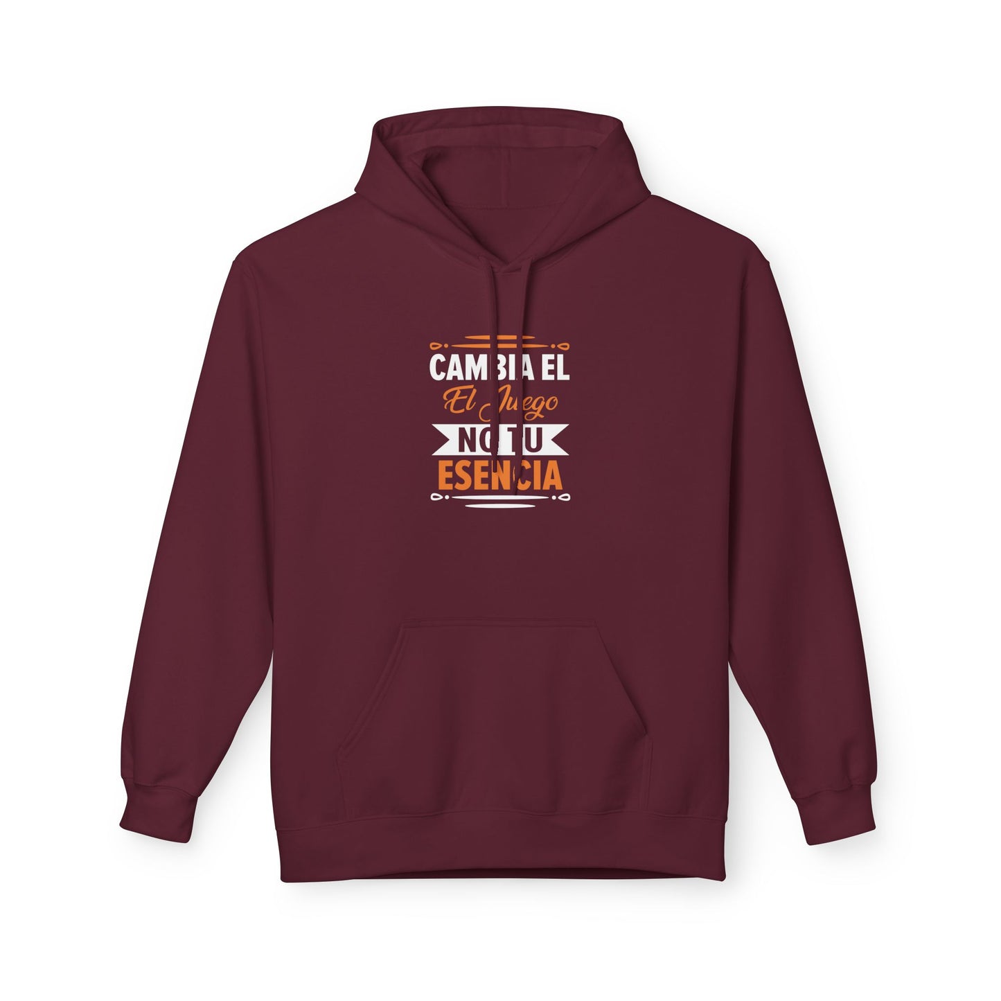 Hoodie - Cambia el Juego no tu Esencia Spanish Inspirational Pullover