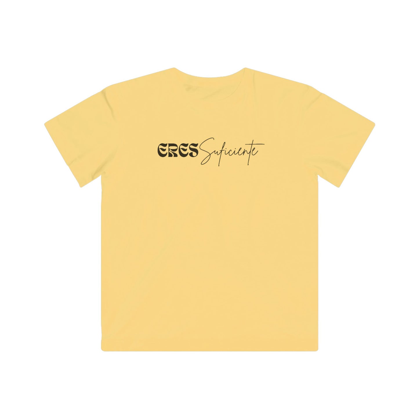 Kids Tee — "Eres Suficiente" Inspirational Spanish Youth T‑Shirt