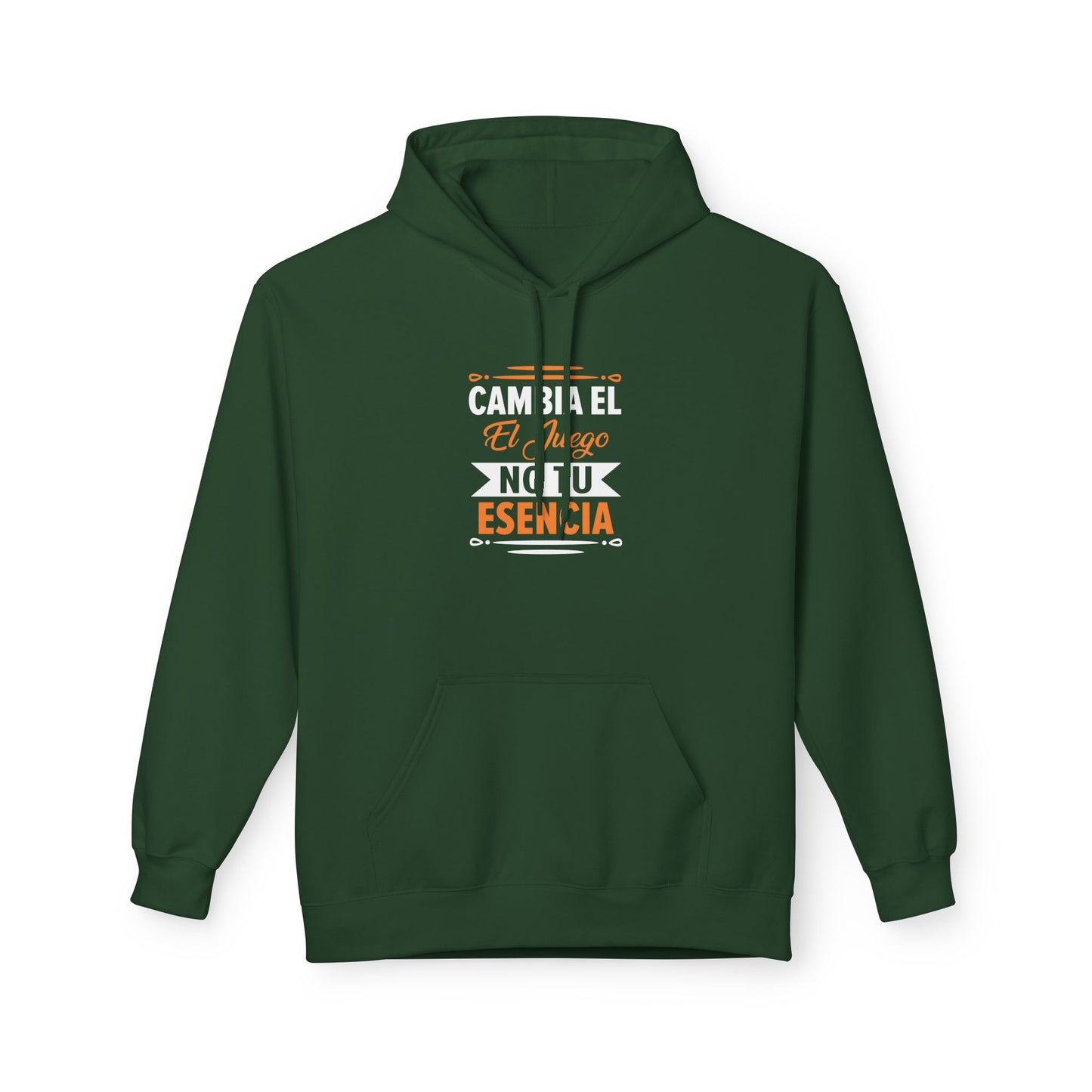 Hoodie - Cambia el Juego no tu Esencia Spanish Inspirational Pullover