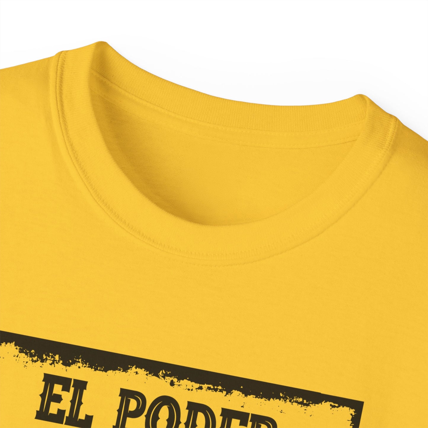 El Poder de Ser Yo T‑Shirt — Empowering Spanish Graphic Tee with Leopard Headscarf