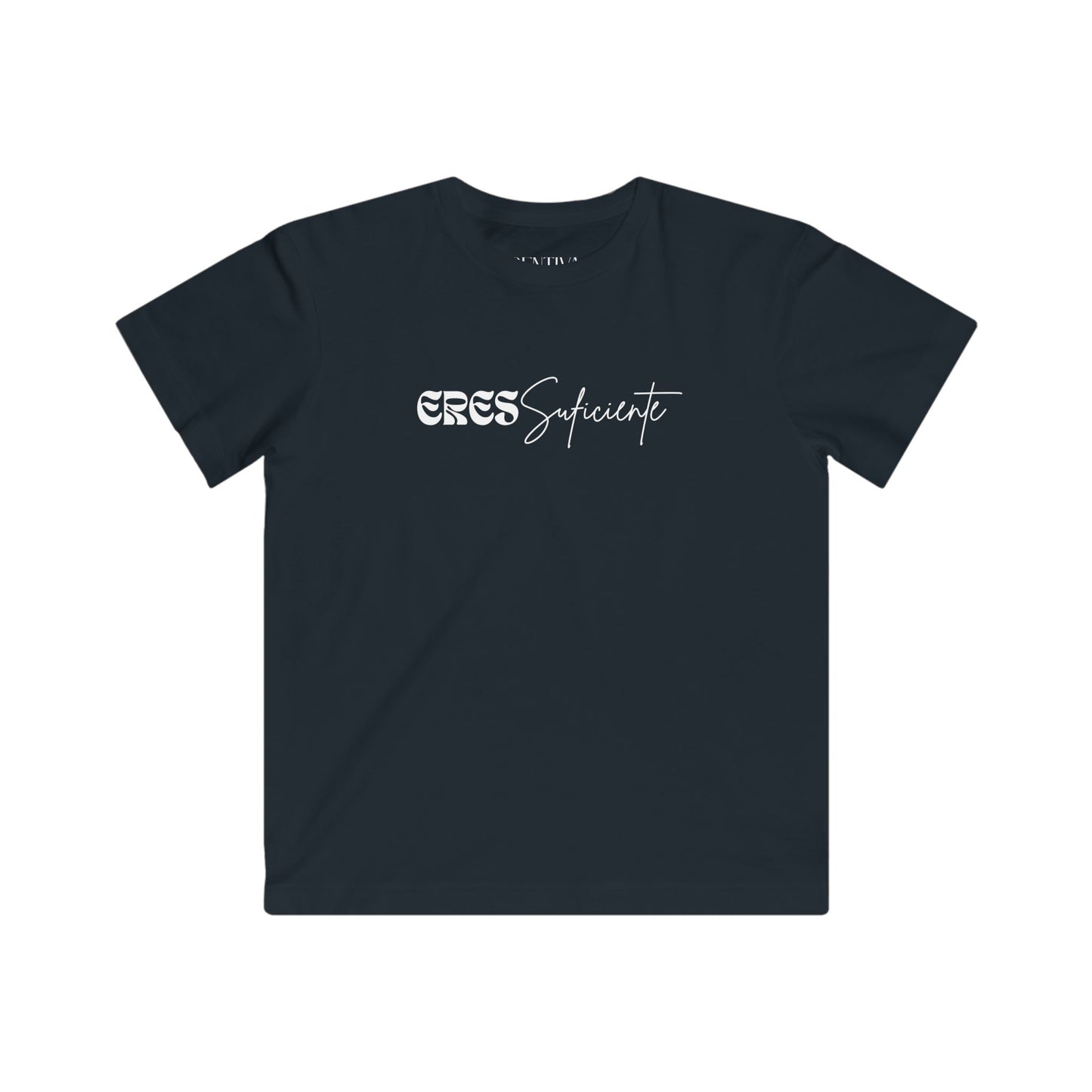 Eres Suficiente — Classic White Fine Jersey Tee