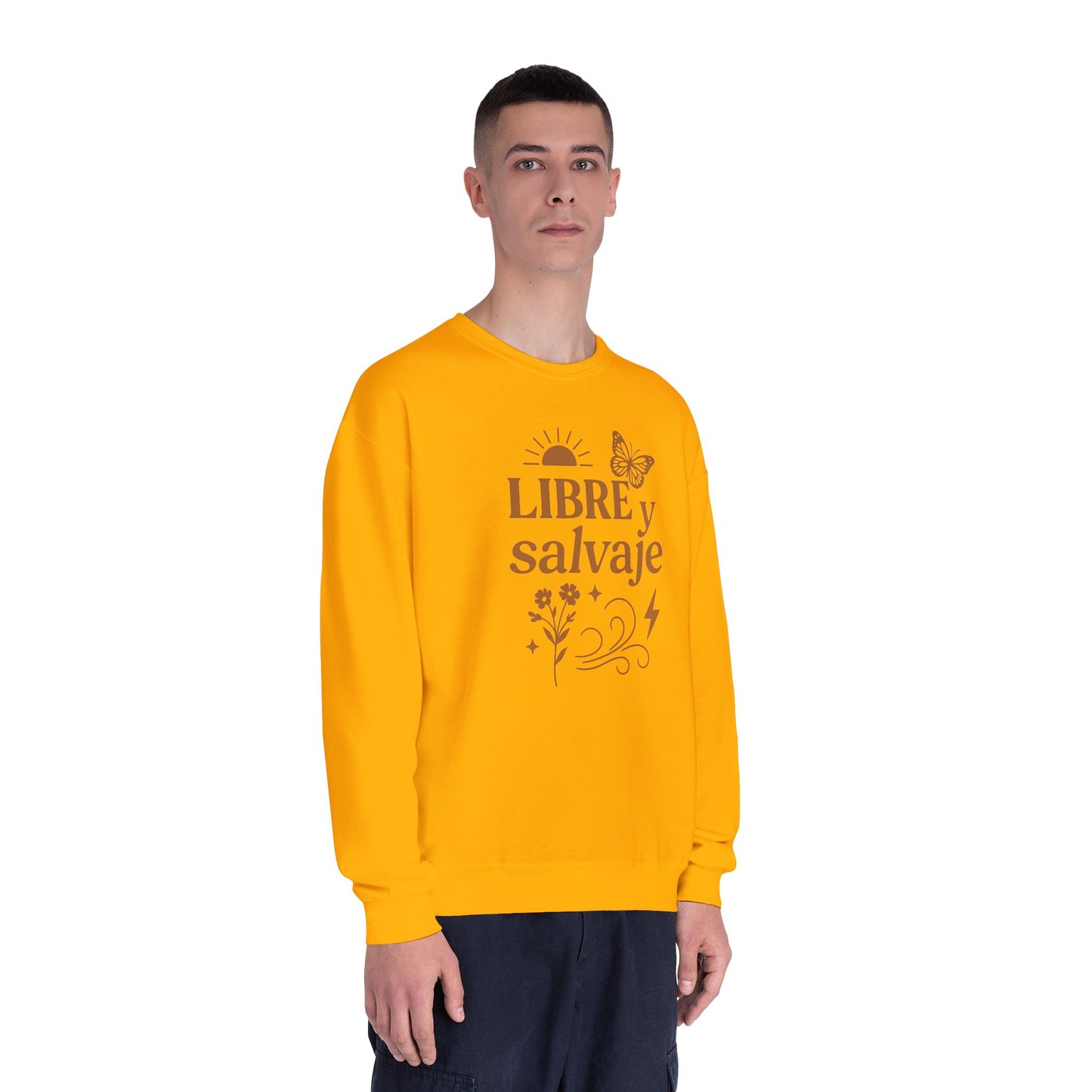 Libre y Salvaje Unisex Crewneck Sweatshirt