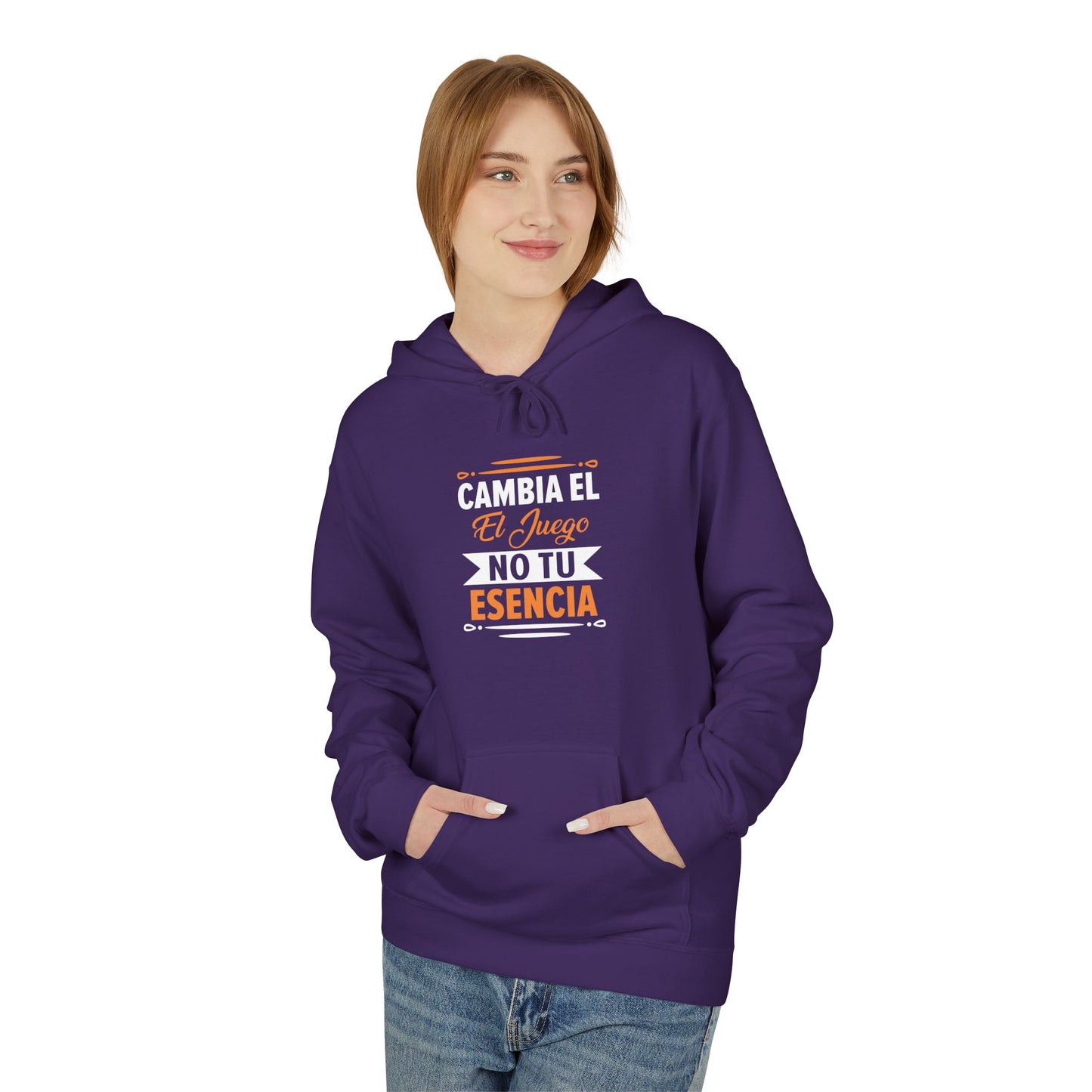 Hoodie - Cambia el Juego no tu Esencia Spanish Inspirational Pullover