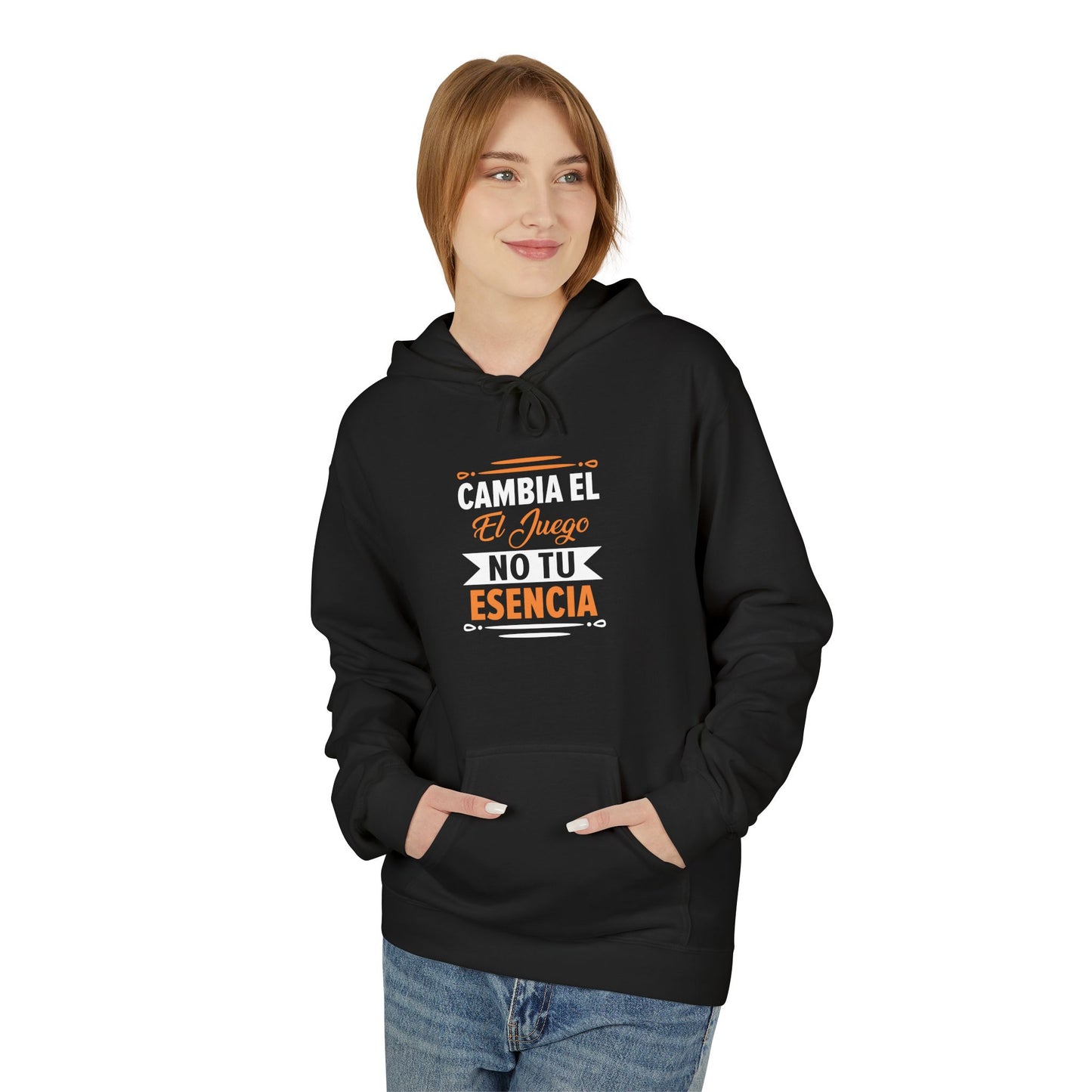 Hoodie - Cambia el Juego no tu Esencia Spanish Inspirational Pullover