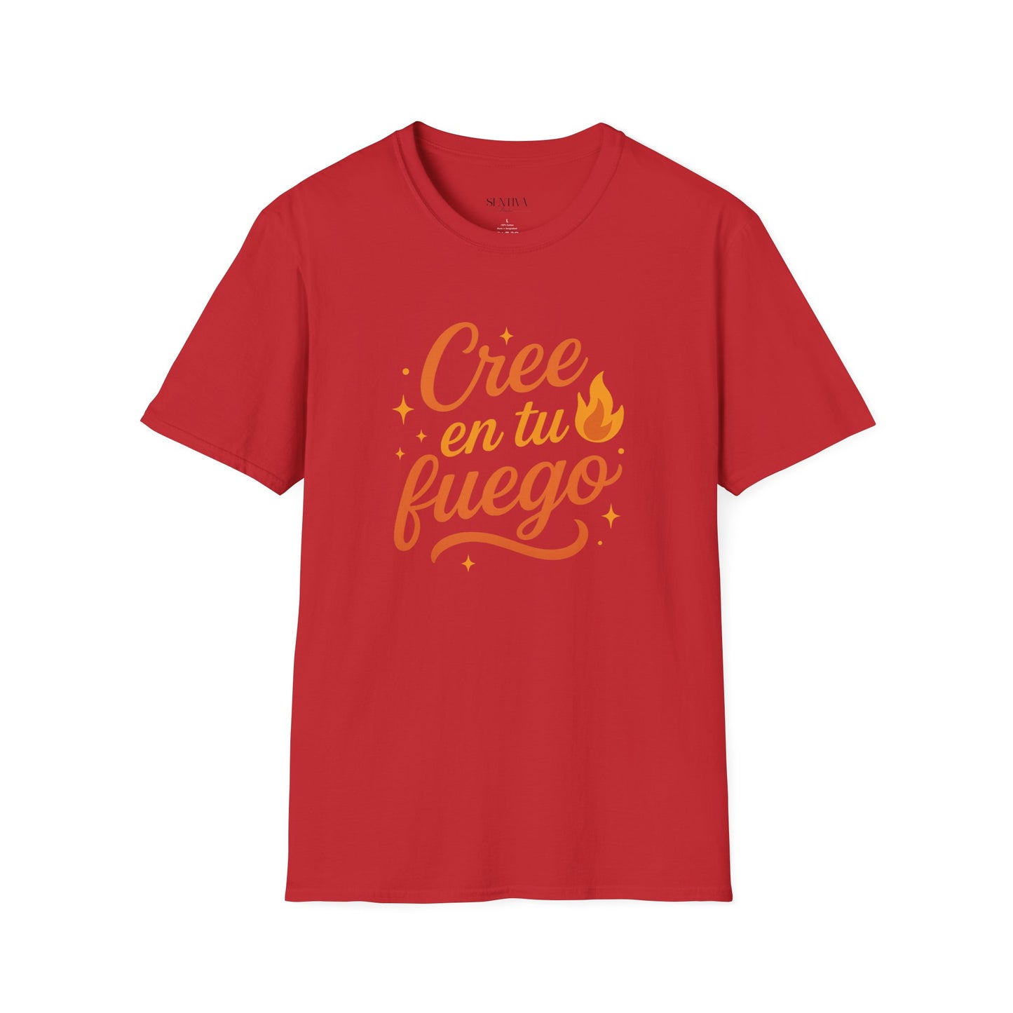 Cree en tu Fuego Inspirational T-Shirt