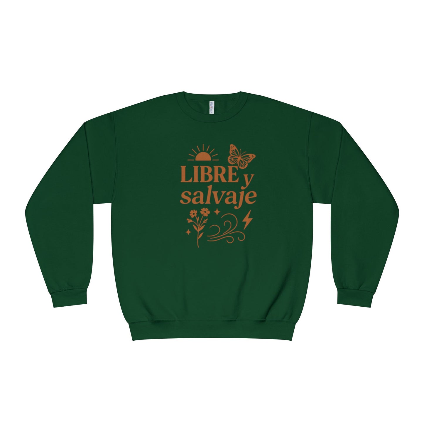 Libre y Salvaje Unisex Crewneck Sweatshirt