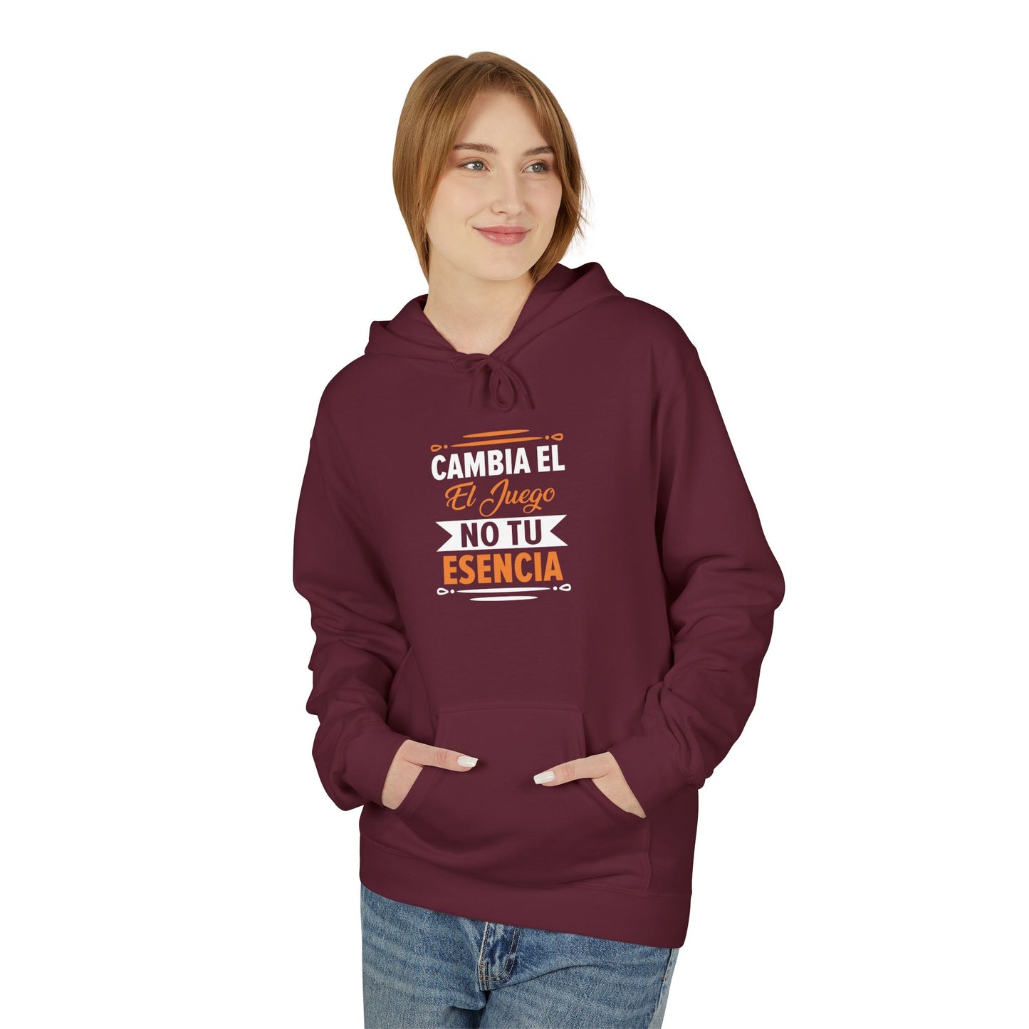 Hoodie - Cambia el Juego no tu Esencia Spanish Inspirational Pullover