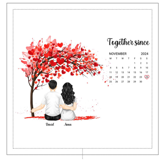 Sentiva Celebrate Marriage Anniversary Paper Framed Poster