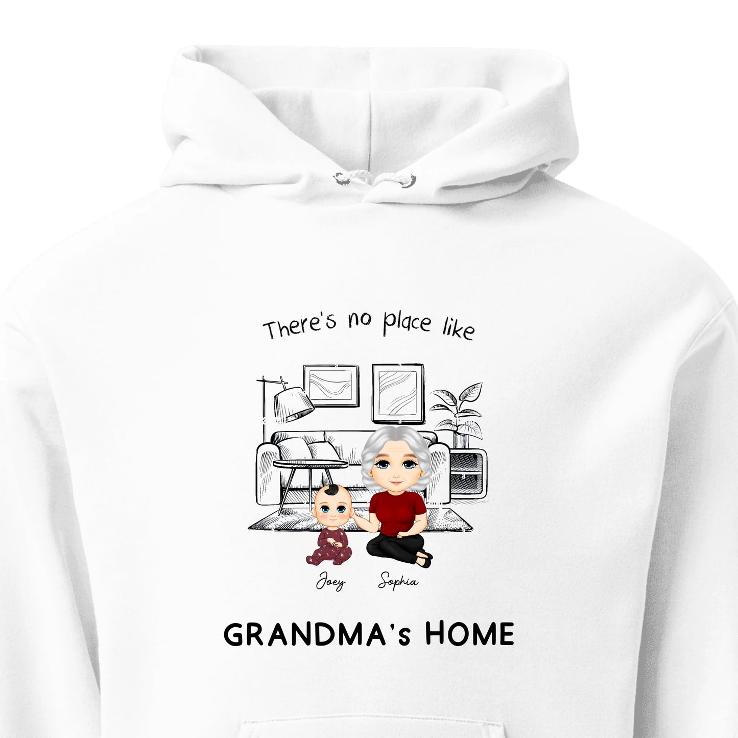 Sentiva GRANDMA's HOME Sweatshirt, Hoodie