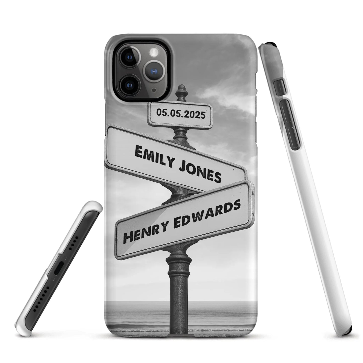 Sentiva Date of Love for Couple Phone Case
