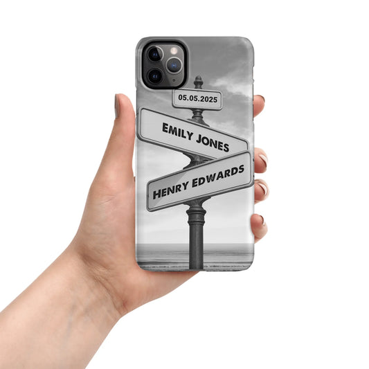 Sentiva Date of Love for Couple Phone Case