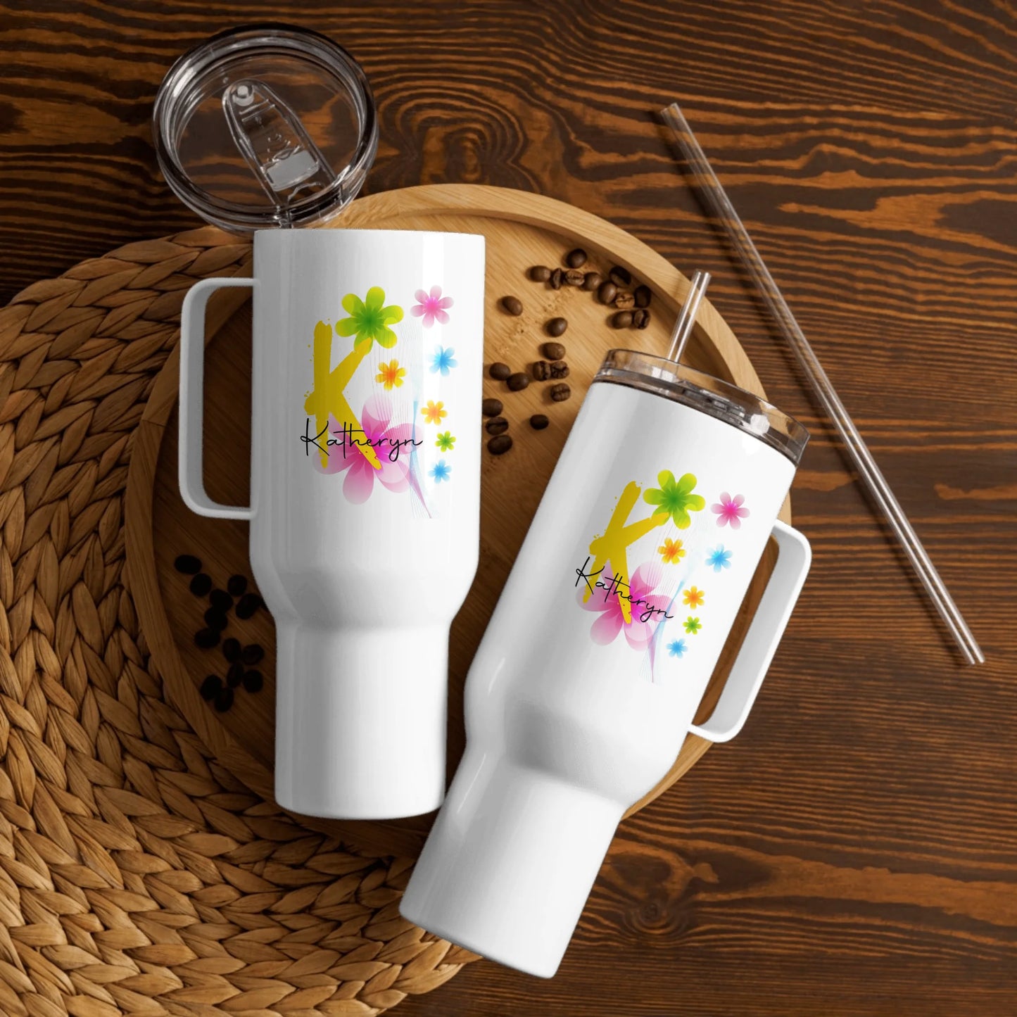 Sentiva Travel Mug with a Handle