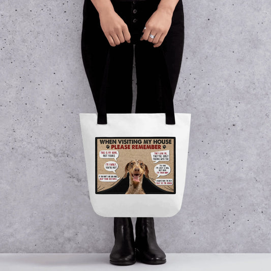 Sentiva My Pup, My Heart Tote Bag