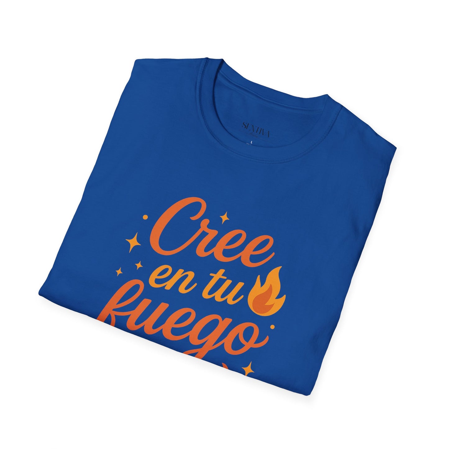 Cree en tu Fuego Inspirational T-Shirt