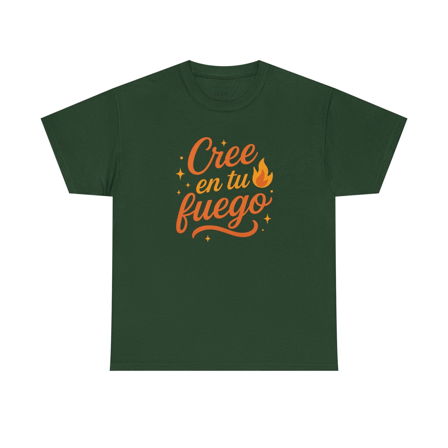 Cree en tu Fuego T-Shirt — Inspirational Spanish Quote Tee