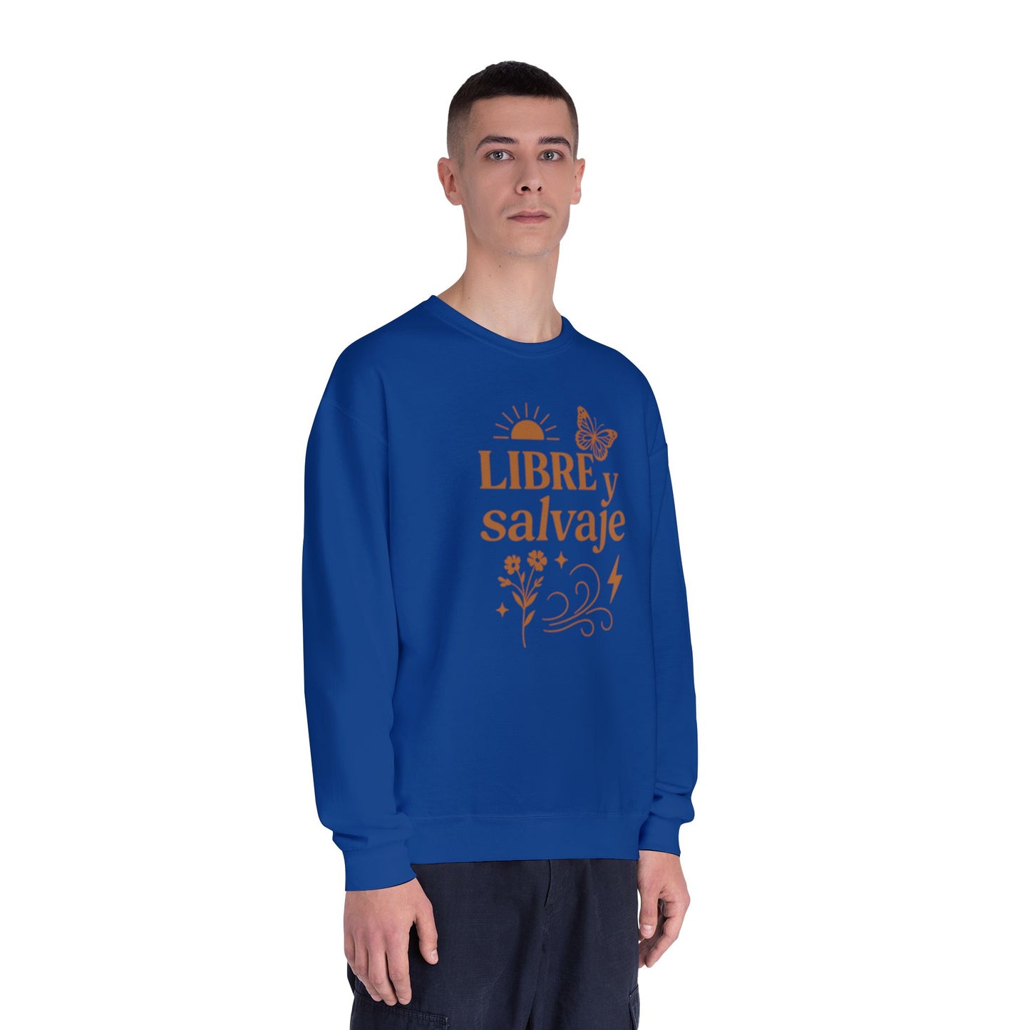 Libre y Salvaje Unisex Crewneck Sweatshirt