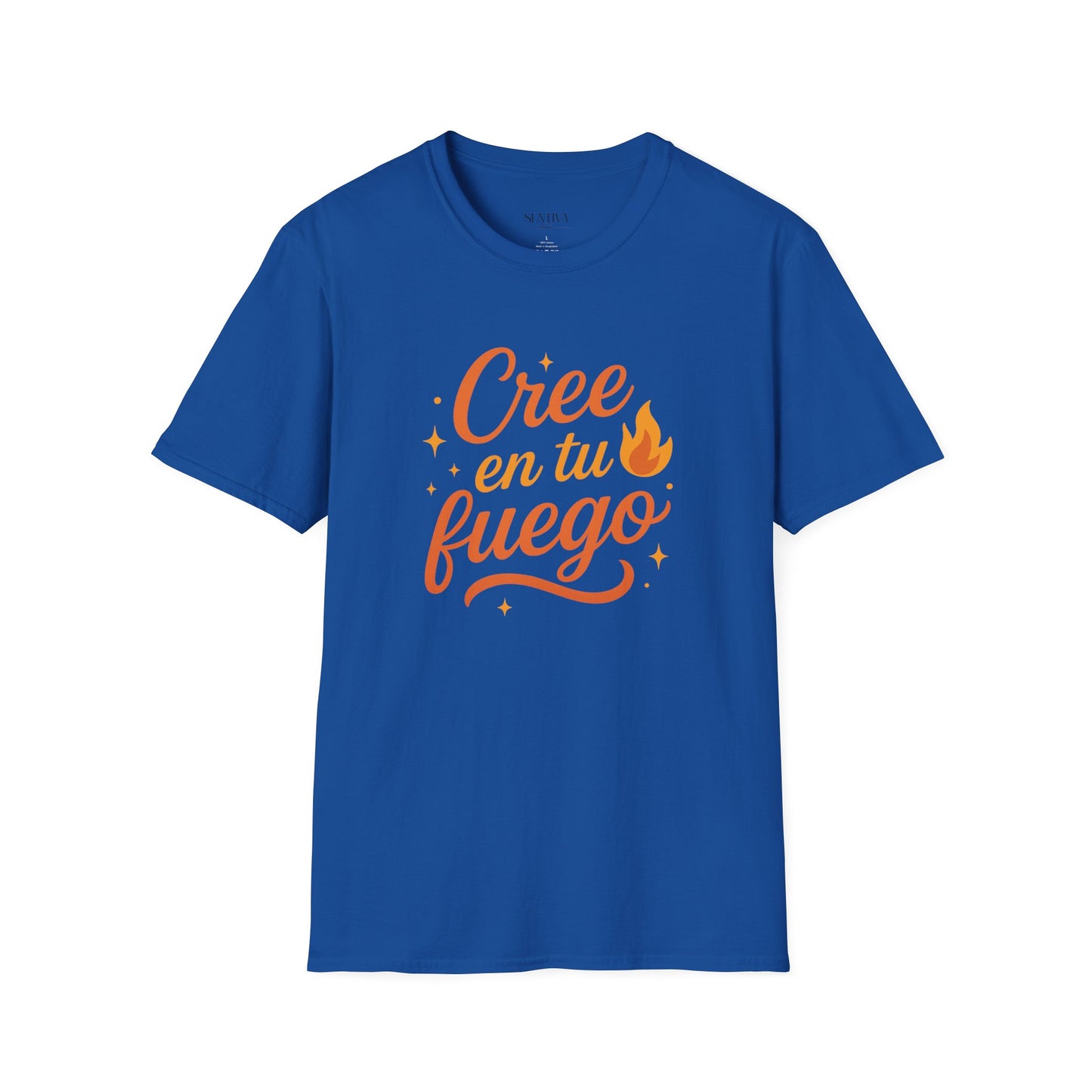 Cree en tu Fuego Inspirational T-Shirt