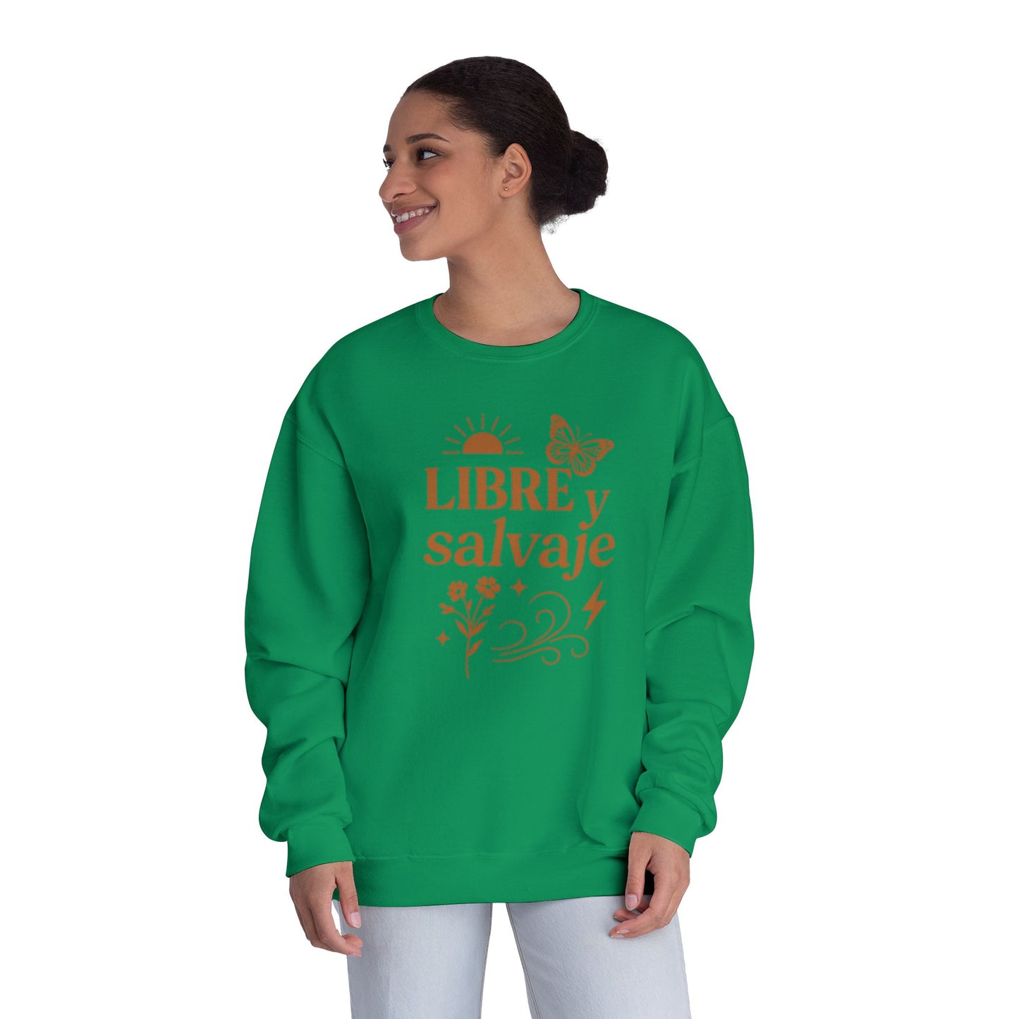 Libre y Salvaje Unisex Crewneck Sweatshirt