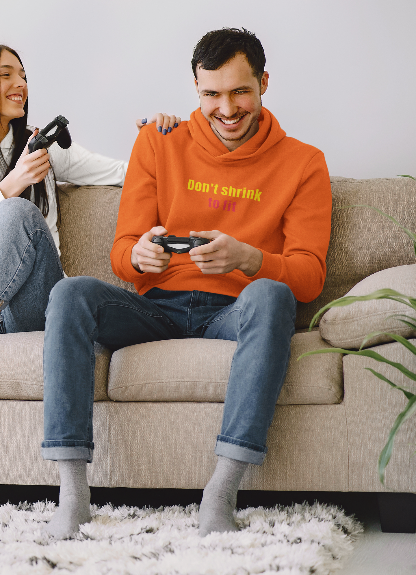 Don't Shrink To Fit Unisex Hoodie