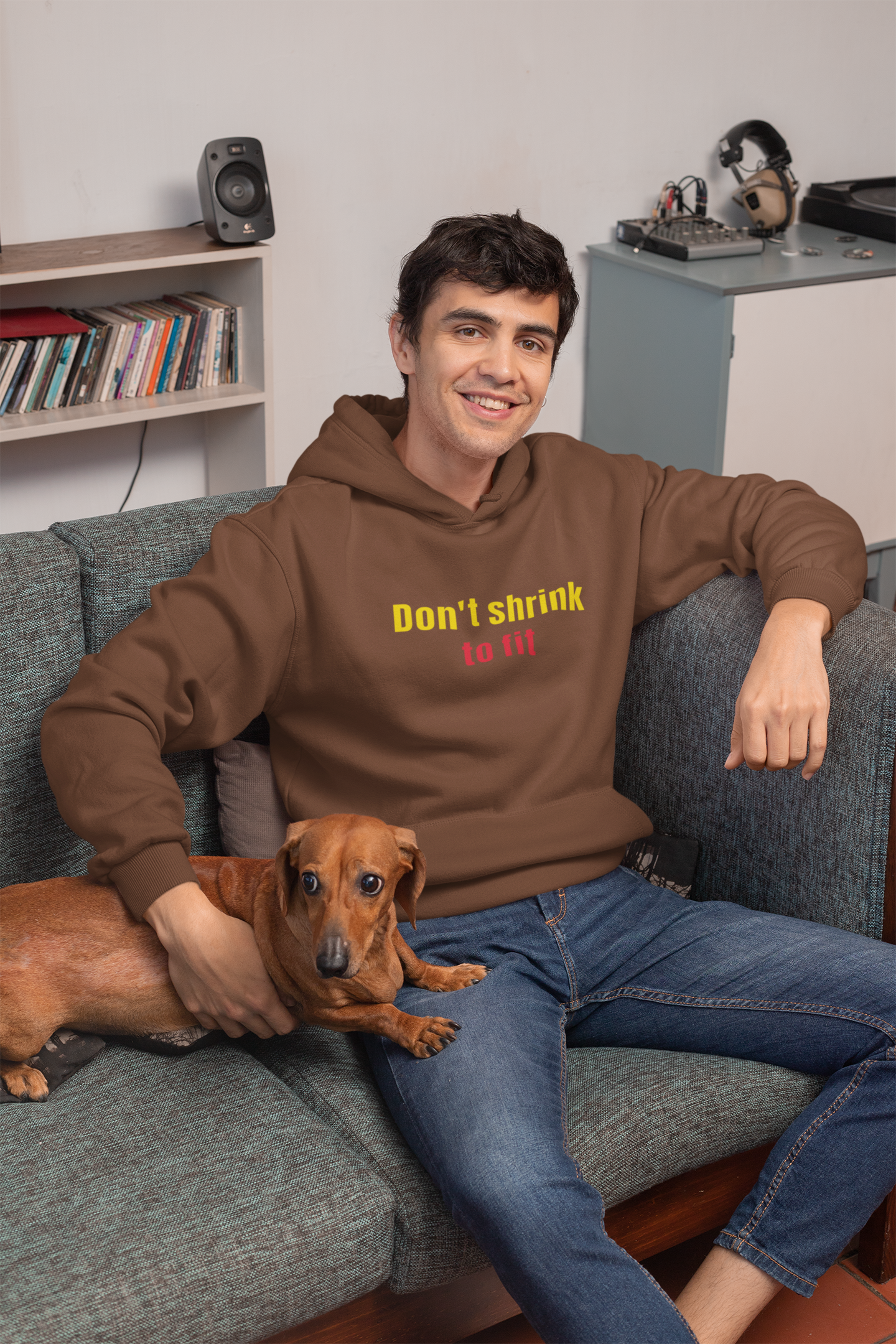 Don't Shrink To Fit Unisex Hoodie