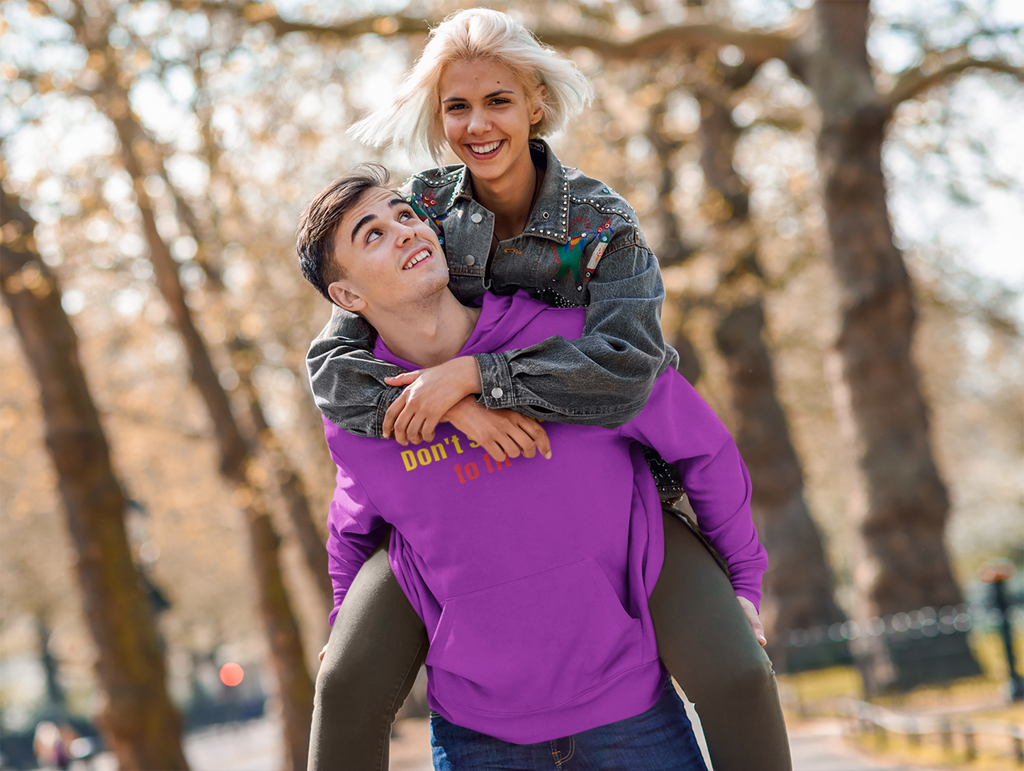 Don't Shrink To Fit Unisex Hoodie