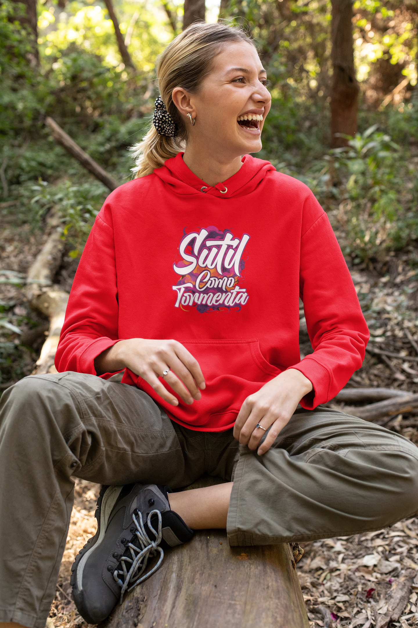 Sutil Como Tormenta Unisex Hoodie