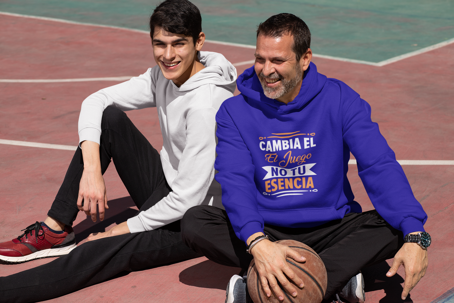 CAMBIA EL JUEGO, NO TU ESENCIA Unisex Hoodie