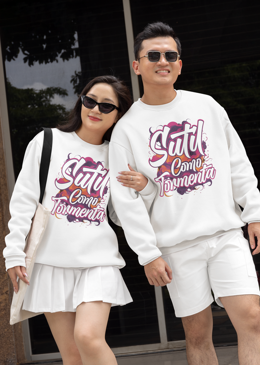 Sutil-como-tormenta Unisex Premium Sweatshirt