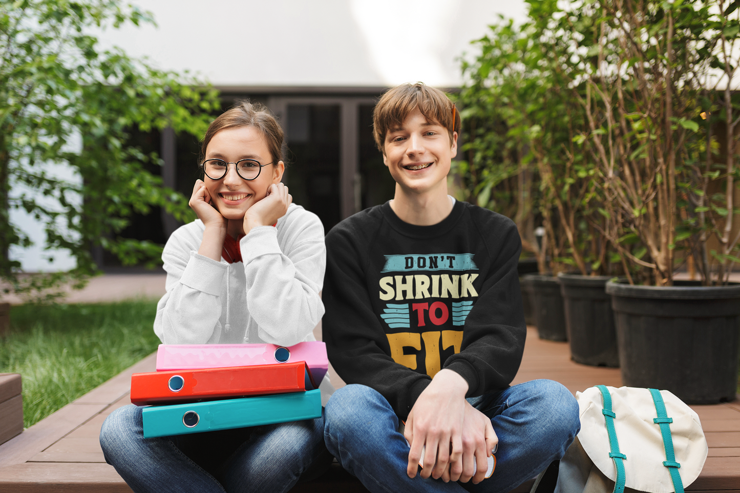 Dont-shrink-to-fit Unisex Premium Sweatshirt