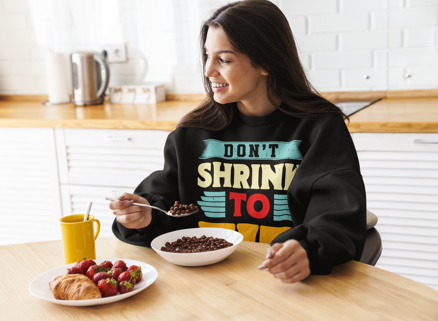 Dont-shrink-to-fit Unisex Premium Sweatshirt