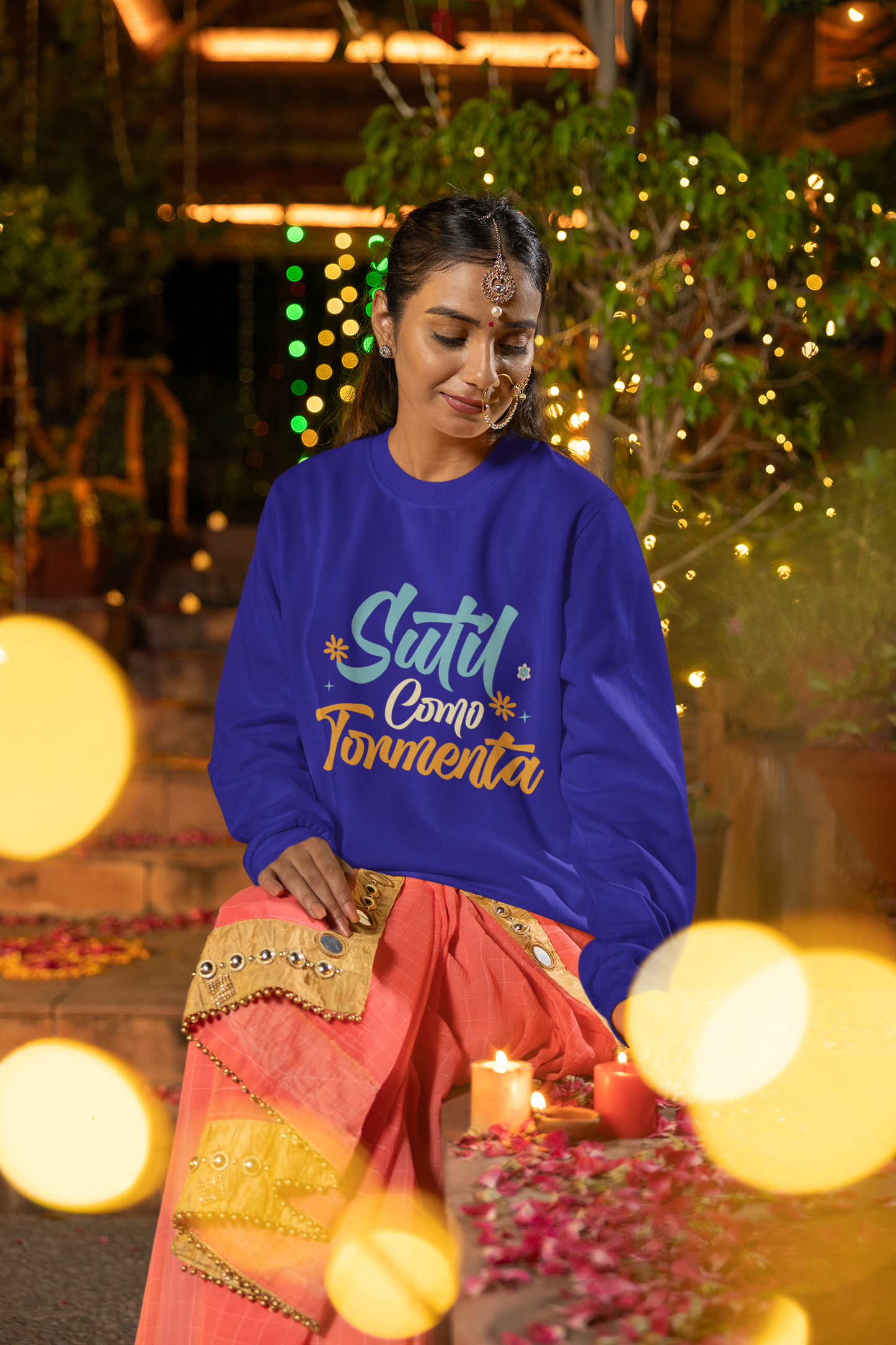 Sutil-como-tormenta Unisex Premium Sweatshirt