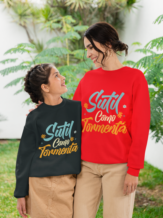 Sutil-como-tormenta Unisex Premium Sweatshirt