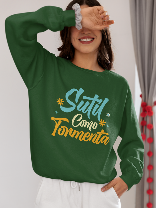 Sutil-como-tormenta Unisex Premium Sweatshirt