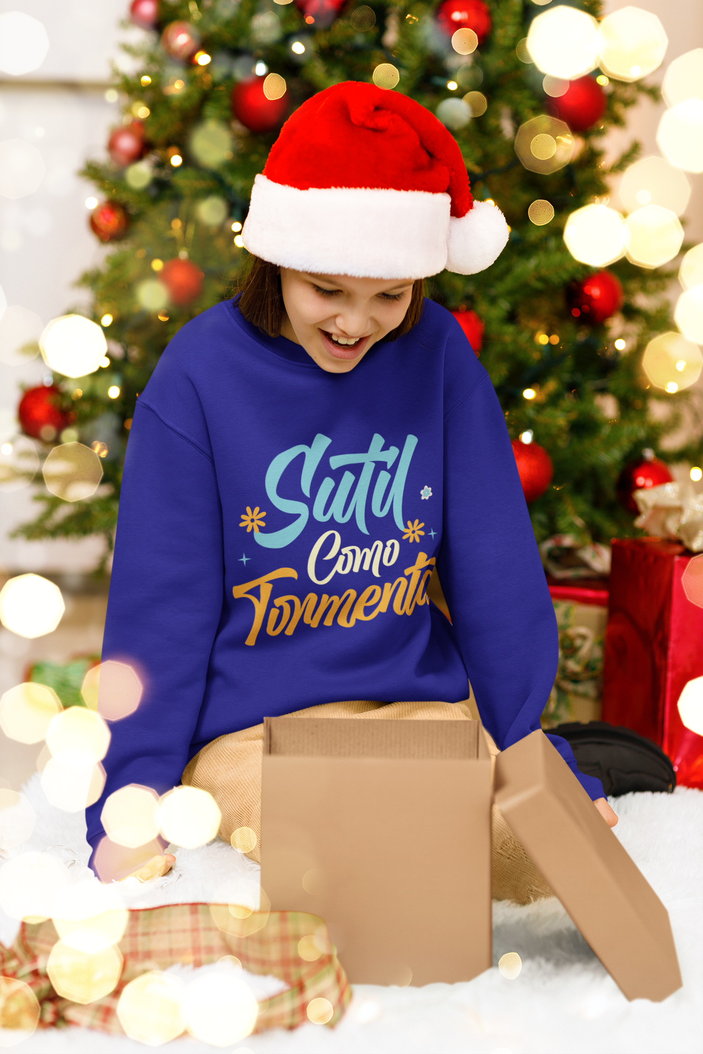 Sutil-como-tormenta Unisex Premium Sweatshirt