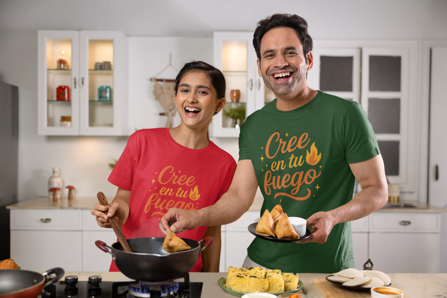 Cree en tu Fuego Inspirational T-Shirt