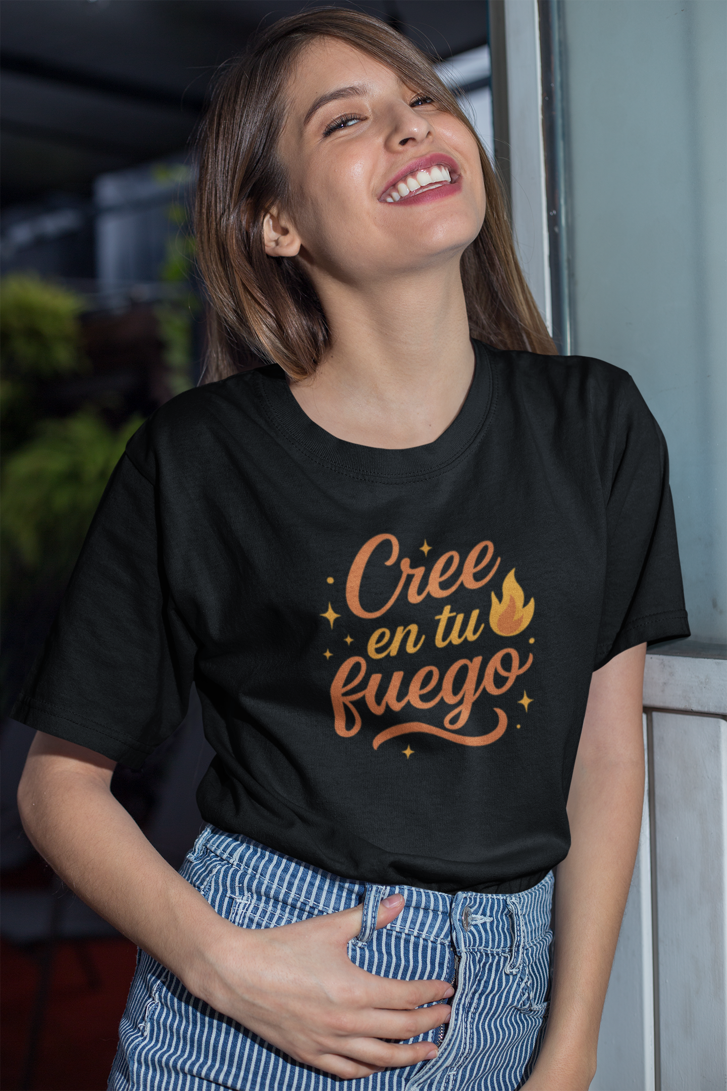 Cree en tu Fuego Inspirational T-Shirt
